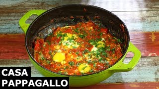 Shakshuka Uova al pomodoro straordinarie [upl. by Ahsiek]