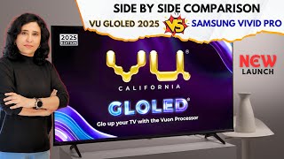 New VUGloLED 2025 TV Indepth Review  Samsung Vivid Pro vs Vu GloLED 2025 [upl. by Irim383]