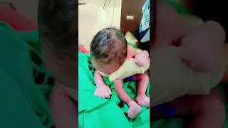 Afterbirth lovely newborn babybabiesbabytrendingviralbabybayilucu [upl. by Einnos]