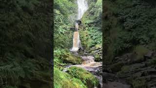 ［ウェールズ］ウェールズで1番高い滝Pistyll Rhaeadr Waterfall shorts ウェールズ イギリス 滝 waleschannel03 [upl. by Gabor]