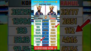 KL Rahul vs Virat Kohli ODI comparison ll shorts cricket viratkohli cricketlive klrahul [upl. by Eberto917]