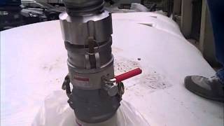 Flexitank Clean Filling amp Dischargewmv [upl. by Ilac]