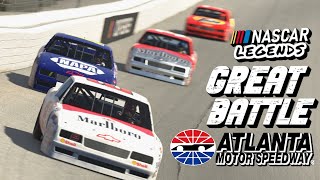 iracing  Nascar Legends at old Atlanta [upl. by Nylarac]