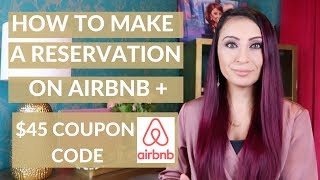 Airbnb Coupon code 2020  How to make a reservation on Airbnb [upl. by Illil]