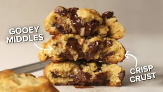 Levain Bakery Inspired Chunky Chocolate Chip Cookies Recipe [upl. by Eeimaj]