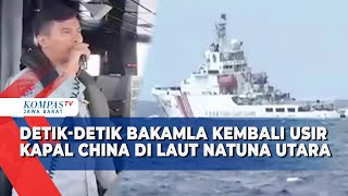 Keren DetikDetik Bakamla Kembali Usir Kapal China di Laut Natuna Utara [upl. by Uranie10]