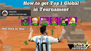 ASTDHow to get Top 1 Global in Tournament [upl. by Previdi]