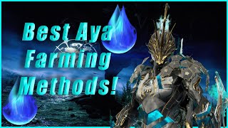 Best Ways to Farm Aya for Beginners  Warframe Jade Shadows Update [upl. by Asir]