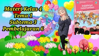 MATERI TEMATIK KELAS 4 SD TEMA 1 SUBTEMA 3 PEMBELAJARAN 6 [upl. by Bullard882]