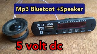 Modul mp3 bluetooth bisa langsung keluar suara Begini Caranya [upl. by Eanad]