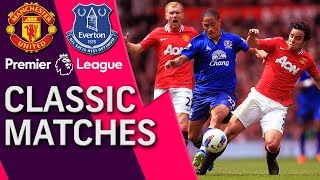 Man United v Everton  PREMIER LEAGUE CLASSIC MATCH  42212  NBC Sports [upl. by Certie]