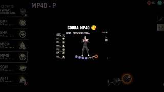 Cobra mp40 freefire shorts foryou shortfeed viralshorts foryoupage [upl. by Llerut]