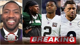 ESPN breaks down Davante Adams to Jets Amari Cooper Bills Wilson is BACK Cowboys miss playoffs [upl. by Laehcor537]