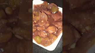 Tasty amp spicy 🤤 chilli chicken 💖shorts foodchallenge ytshorts [upl. by Malarkey426]