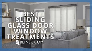 Best Sliding Glass Door Window Treatments  Blindscom [upl. by Jasik417]