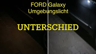 Ford Spiegel Umgebungslicht auf LEDGalaxy WA6 [upl. by Ojiram]