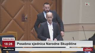 RASPRAVA Ramiza Salkića i Željke Cvijanović u Narodnoj Skupštini II TOK TV II 2024 [upl. by Llednew]