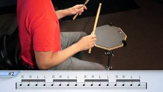 Drumming WarmUp Beginner  Drum Lesson [upl. by Hortense675]