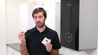 Tutorial how to install hive smart thermostat to Worcester combi boiler  greenstar in demo [upl. by Wey724]