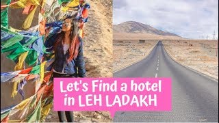 Leh Ladakh April 2019  Flight Hotel Cafes and Main Bazaar [upl. by Ebba14]