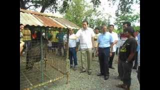 Rizal Governor Casimiro Ynares Mayor Eli Pillas turn over Philippine Eagle 2 [upl. by Jabez]