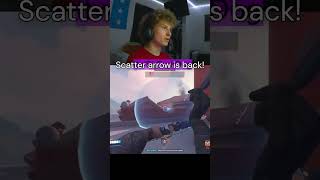 scatter arrow is back ow2 gaming overwatchclips overwatch [upl. by Gabbert]