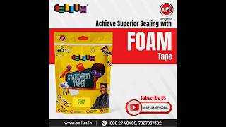 Achieve Superior Sealing with Cellux Foam Tape [upl. by Nnylsoj447]