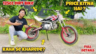 How To Buy 125cc Dirt Bike in India 😍  Price Kitna Hai   Order kaise Kare 🔥  Full Details 🔥 [upl. by Nylaroc]