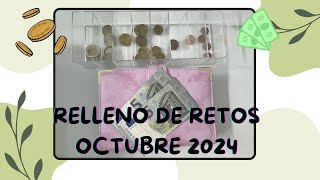 Relleno de Retos Octubre 2024 Sistema de Sobres [upl. by Eedya]