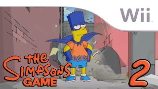 The Simpsons Game Wii  Level 2 Bartman Begins [upl. by Jordan]