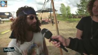 Wolfmother  Interview  Highfield Festival  19082016 [upl. by Hachman357]