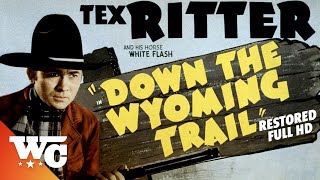 Down The Wyoming Trail  1939  Full Free HD Western Movie  Drama Action  Tex Ritter  WC [upl. by Ludwig876]