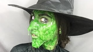 Melting Wicked Witch of the West  Prosthetics and Makeup [upl. by Anirol]