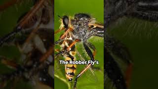 Robber Fly  Natural Pest Controller animals fly insects RobberFly [upl. by Atkinson]