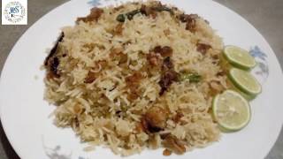 বাসমতি চালের পোলাও  Plain polau bangla recipe  Basmati polau Bangladesi style recipe [upl. by Luhem]