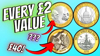 What is EVERY £2 Coin REALLY Worth UK Circulation [upl. by Zweig]