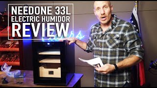 Needone 33L Electric Humidor Review [upl. by Calypso]