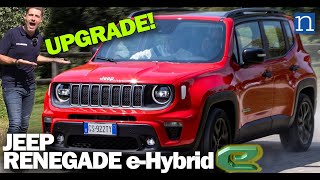 Jeep RENEGADE eHybrid → UPGRADE 20242025  Cosa cambia dentro abitacolo e prova su strada [upl. by Aura448]