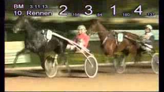 Breeders Crown Germany 4Y Trot 2013 Indigious [upl. by Yssenhguahs121]