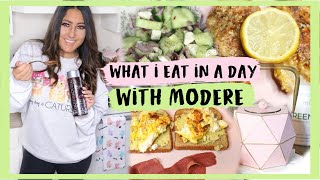 WHAT I EAT IN A DAY ON MODERE MEDITERRANEAN DIET [upl. by Aurthur]