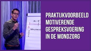 Praktijkvoorbeeld Motiverende Gespreksvoering in de mondzorg [upl. by Kolva987]