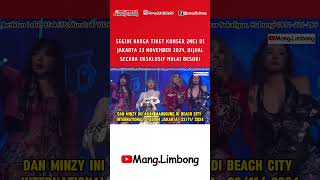 Segini Harga Tiket Konser 2NE1 di Jakarta 23 November 2024 Dijual Secara Eksklusif Mulai Besok [upl. by Nelyahs]