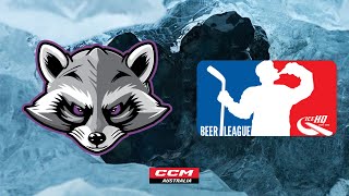 Trash Pandas VS SL Fiordlands  Div 7  7th September  IceHQ Beer League ice hockey [upl. by Aidnyl]