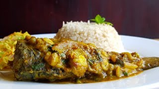 Mauritian Fish Curry With Pipengaille  Fusion Cuisine [upl. by Prinz111]