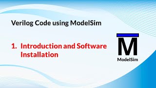 Verilog code using ModelSim  Introduction and Software Installation Bangla [upl. by Odlanor]