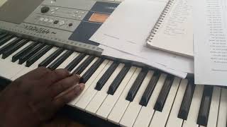 First Piano Lesson In Ondangwa Namibia [upl. by Aisinut]