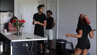 Another guy sent me flowers Prank on Tray [upl. by Sholley249]