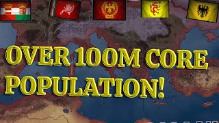 All 100M Formable Nations in HOI4 [upl. by Zeuqirdor271]