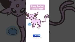 Pokemon  Eevee Evolves Into Espeon Pokemon Short [upl. by Ahsercul949]