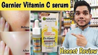 Garnier Vitamin C Serum Review  How To Use Garnier 30x Vitamin C Boster Serum  Garnier Serum [upl. by Emmeline430]